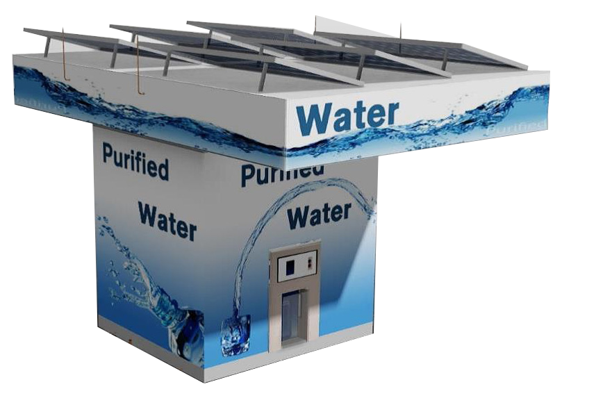 Water Purified Water Kiosk